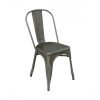 industrial chair in bronze